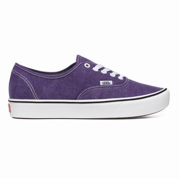 Damske Tenisky Vans Washed Canvas ComfyCush Authentic Modre Svetlomodrá VA75MADIO